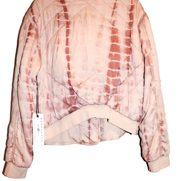 Anthropologie Marrakech Quilted Bomber Jacket NWT - Picture 11 of 13